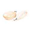 Natural Freshwater Shell Big Pendants BSHE-Z003-40P-2