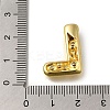 Brass with Cubic Zirconia Pendants KK-Q818-03L-G-3
