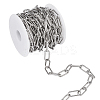 304 Stainless Steel Paperclip Chains YS-TAC0003-02P-5