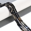Natural Glaucophane Beads Strands G-C141-G01-01-2