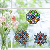 CREATCABIN Paper Window Decoration AJEW-CN0001-49B-01-7