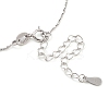 925 Sterling Silver Necklace STER-Z009-15P-3