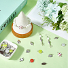 66Pcs 11 Styles Sports Theme Alloy Enamel Connector Charms ENAM-SC0006-65-7