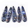 Synthetic Regalite/Imperial Jasper/Sea Sediment Jasper Pendants G-S366-006D-1