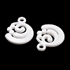 Opaque Acrylic Pendants SACR-L007-044C-2