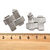304 Stainless Steel Stud Earrings for Women EJEW-K306-26P-5