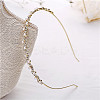 Iron with Rhinestone Hair Bands PW-WG32994-04-1