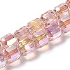 Electroplate Glass Beads X1-EGLA-D030-19O-1