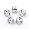 Plated Acrylic Beads PB43C9308-U-1
