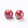 Handmade Porcelain Beads PORC-D001-12mm-15-2