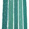 Electroplate Opaque Solid Color Glass Beads Strands EGLA-A044-P1mm-L31-2
