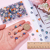 200Pcs 10 Styles Mixed Styles Electroplate Transparent Glass Beads Strands EGLA-SC0001-57-3