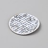 Polyester Iron on/Sew On Patches PATC-WH0022-04A-2