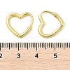 Brass Huggie Hoop Earrings LS-EJEW-C502-09G-5