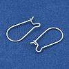 925 Sterling Silver Hoop Earrings X-STER-S002-55-2