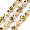 Ion Plating(IP) 304 Stainless Steel knot with Oval Link Chains CHS-S012-04G-1