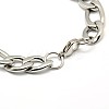 Tarnish Resistant Trendy 304 Stainless Steel Figaro Chain Bracelets LS-STAS-A028-B018P-2