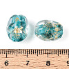 Handmade Gold & Silver Foil Glass Beads FOIL-N030-02E-4