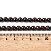 Garnet Round Beads Strands G-O081-01-6mm-5