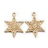 Zinc Alloy Pendants FIND-I017-01G-1