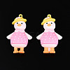 PVC Cartoon Duck Doll Pendants LS-KY-C008-05-1