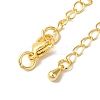 Rack Plating Brass Ends with Chain and Clasps KK-F873-01G-01-2