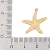 Ion Plating(IP) 304 Stainless Steel Pendants X-STAS-Z084-04G-3