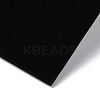 Wood Covered with Velvet Slant Back Earrings Display Stands NDIS-Q027-01C-3