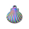 Ion Plating(IP) 304 Stainless Steel Pendants STAS-E182-15M-1
