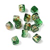 Baking Paint Handmade Gold Sand Lampwork Beads LAMP-P072-01A-06-1