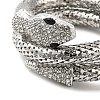 Alloy Popcorn Chain Bracelets BJEW-Z018-01P-4
