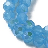 Imitation Jade Glass Beads Strands X-EGLA-A035-J4mm-L07-3