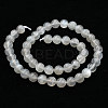 Natural White Moonstone Beads Strands G-J373-13-8mm-2