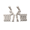 Non-Tarnish Mother's Day/Teachers' Day 201 Stainless Steel Pendants STAS-K251-023P-1