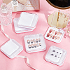 20Pcs Transparent Plastic Nail Art Tool Storage Box CON-BC0007-03C-5