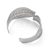 304 Stainless Steel Cuff Bangles for Women BJEW-G729-04P-3