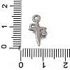 304 Stainless Steel Pendant Rhinestones Setting STAS-C119-20P-3