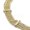 Rack Plating Brass Multi-Strand Necklace Making KK-K364-11G-2
