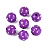 Dyed Natural Wooden Beads WOOD-O005-01E-1