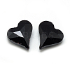 Pointed Back Glass Rhinestone Cabochons RGLA-T031-12x13mm-23-2