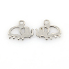 Tarnish Resistant 201 Stainless Steel Animal Charms STAS-J014-14-1