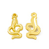 Rack Plating Alloy Pendants FIND-G045-36MG-1