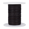 20M Round Cowhide Leather Cord WL-WH0015-01A-03-1