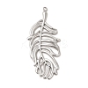 Non-Tarnish 304 Stainless Steel Big Pendants STAS-A070-18P-1