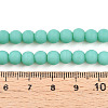 Opaque Glass Beads Strands GLAA-T032-P6mm-MD12-4