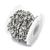 304 Stainless Steel Bar Link Chains CHS-G043-07A-P-3