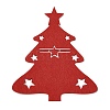 Christmas Themed Felt Tableware Holders AJEW-P106-02A-1