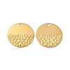 Ion Plating(IP) 304 Stainless Steel Pendants STAS-I671-25G-1