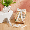 10 Yards Printed Ruler Polyester Ribbon OCOR-WH0070-147-5