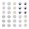 Spritewelry 160Pcs 10 Style ABS Plastic Imitation Pearl Beads & Transparent & Opaque Acrylic Beads FIND-SW0001-31-10